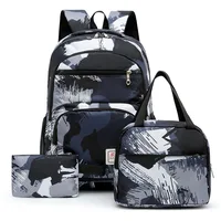 Waterproof Children School bags set for Girls boys Orthopedic Backpack Kids Book Bags primary school Backpack schoolbag Mochilas 2