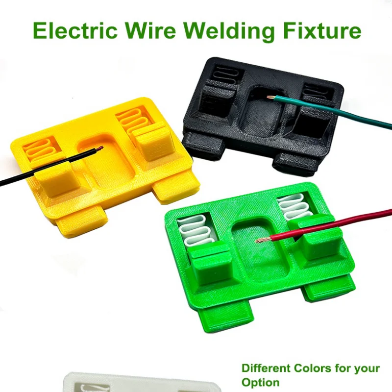 ABS Welding Wire Fixture Soldering Wire Holder Welding Clamp Repair Tool Secure Hold for Neat Wiring Solutions soldering wire holder 1PC