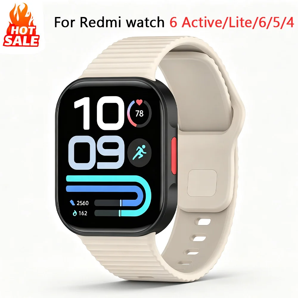 Enhanced Sport Silicone Strap for Smart Watches - Premium Quality Bracelet in Vibrant Colors