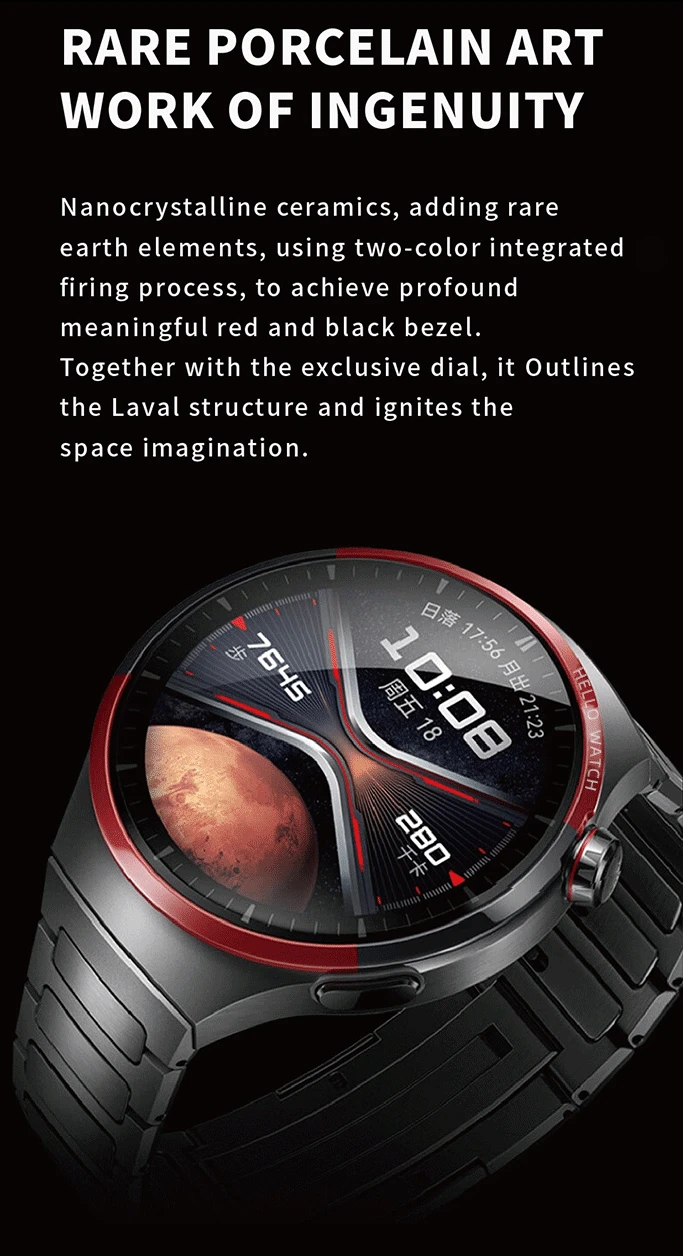 YTOM Hello Watch   HT13 Amoled 1GB Rom Ʈ ġ, 1.5 ġ ȭ, AI  ýƮ, BT ȭ,  Ʈġ