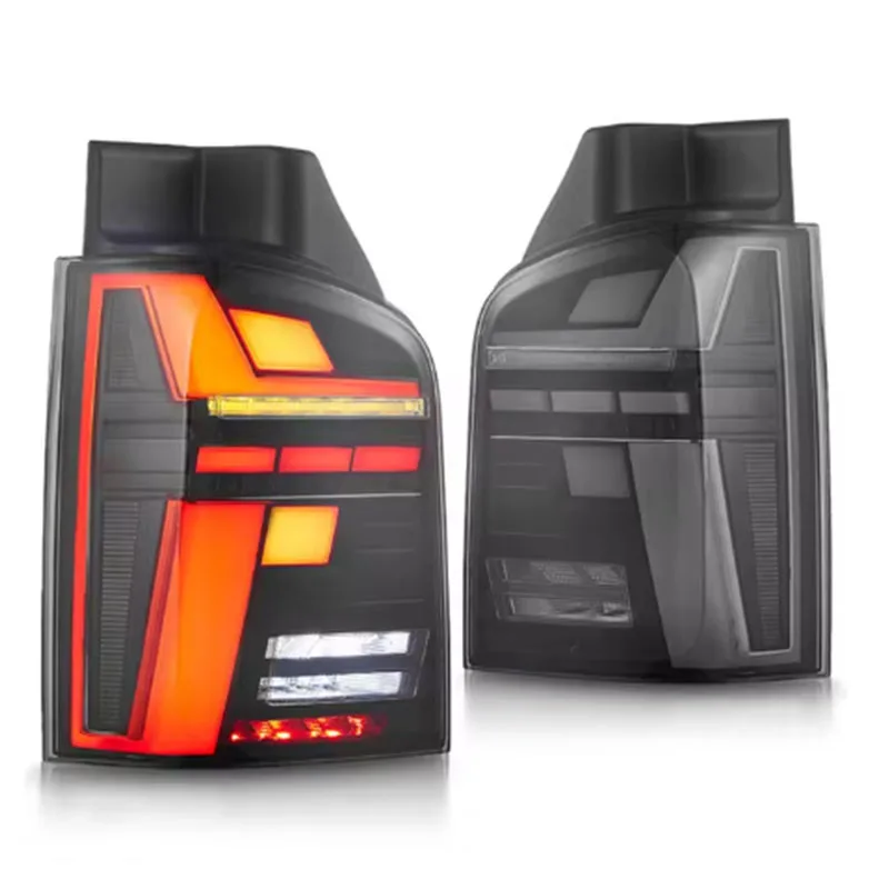 VolksWagen VW Multivan Caravelle T5 2010-2014 Tam LED Arka Stop Lambası Dinamik Sinyal Lambası Montajı