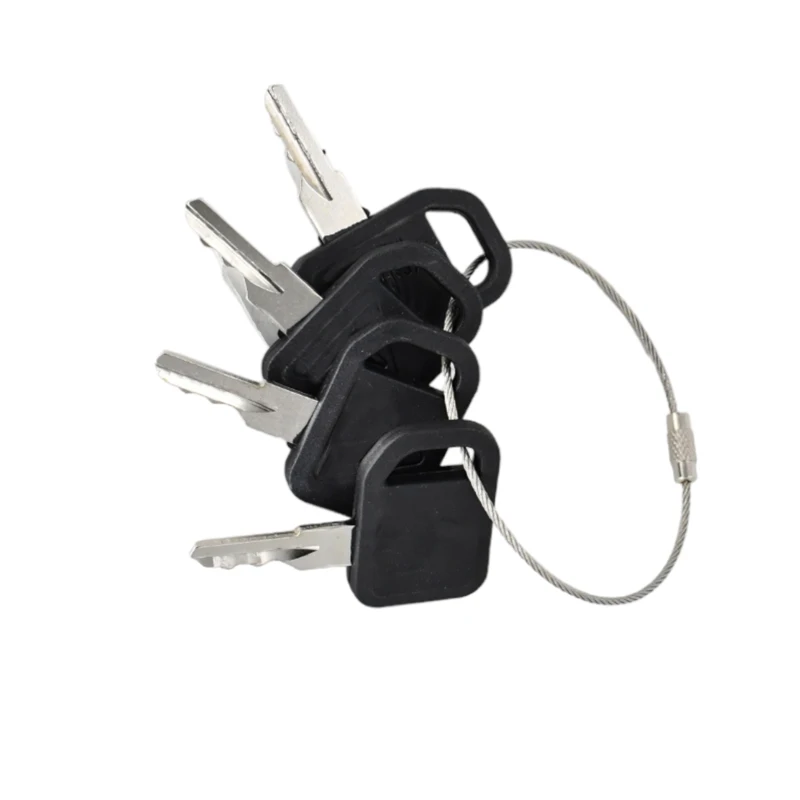 4Pcs 점화 키 AM131841 AM101600 존 디어 트랙터 GX85 GX255 GX325 GX335 GX345 GX355 GT225 GT235 GT242와 호환 가능