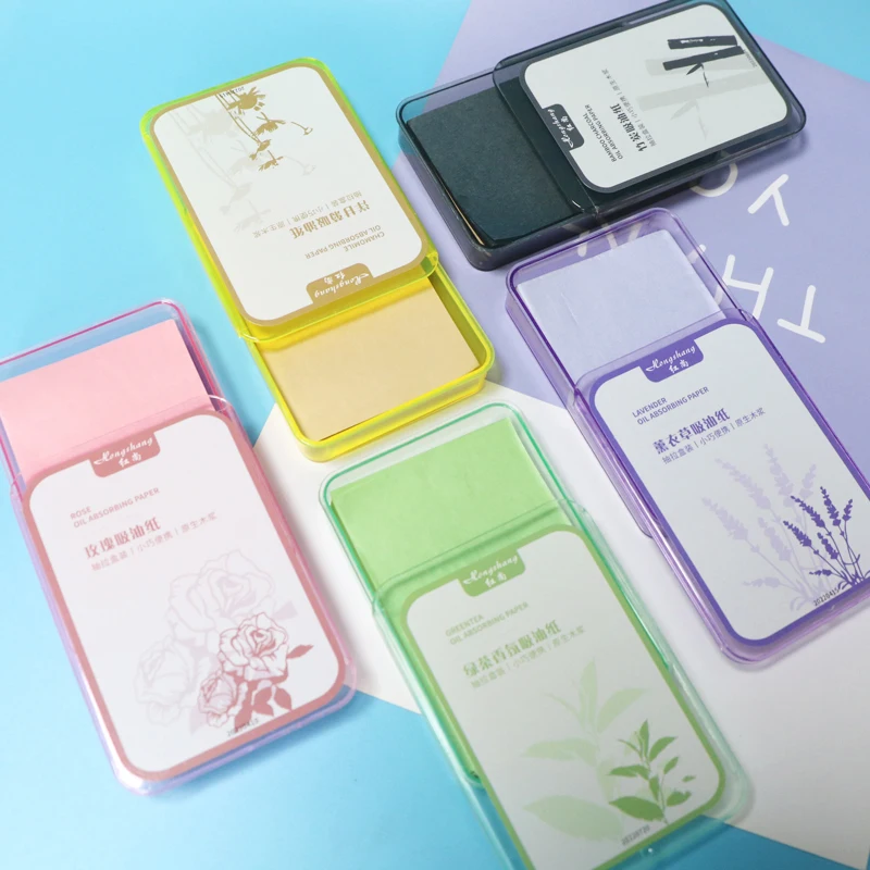 600pcs Control Blotting Absorbent Paper Face Oil Absorbing Sheets Paper Cleaner Matting Face Wipes Beauty Makeup Tools face oil absorbing paper
