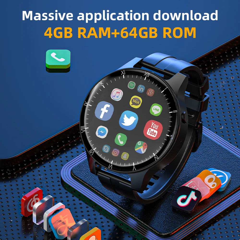 LOKMAT ο pplp  ȵ̵ Ʈ ġ  ū ġ ũ ī޶  ȭ smartwatch  ڵ 