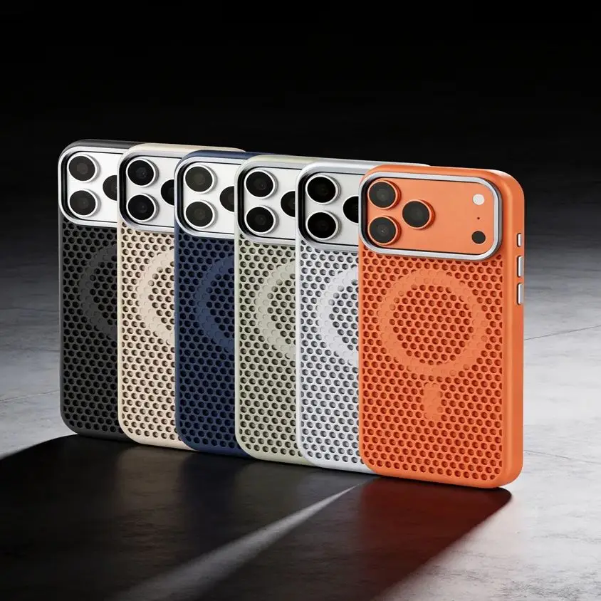 Heat Dissipation Mesh Cooling Breathable Armor Case Cover