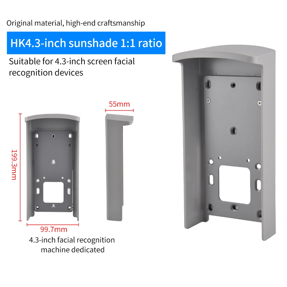 Sunshade Wall Mount Rain Cover Protective Rainproof Shield for Villa Door Statio