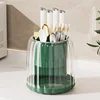 Rotating Knife Holder Kitchen Multifunctional Chopsticks Spoon Knife Partition Drain Storage Rack Storage Rack 1
