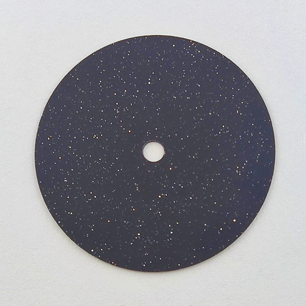 28.5mm Starry Sky Dial with Customizable Logo in Blue/Black Malachite Stone Finish