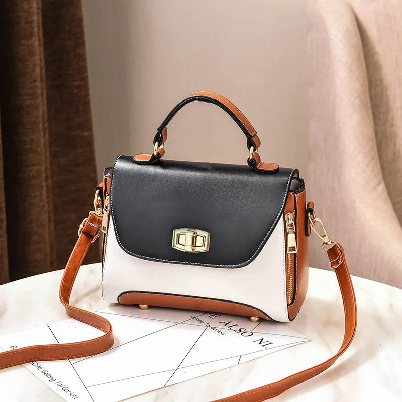 

Women Bag Designer New Fashion Casual shoulder bag Luxury women's handbags quality PU Brand Sweet Lady Small package Korea Style