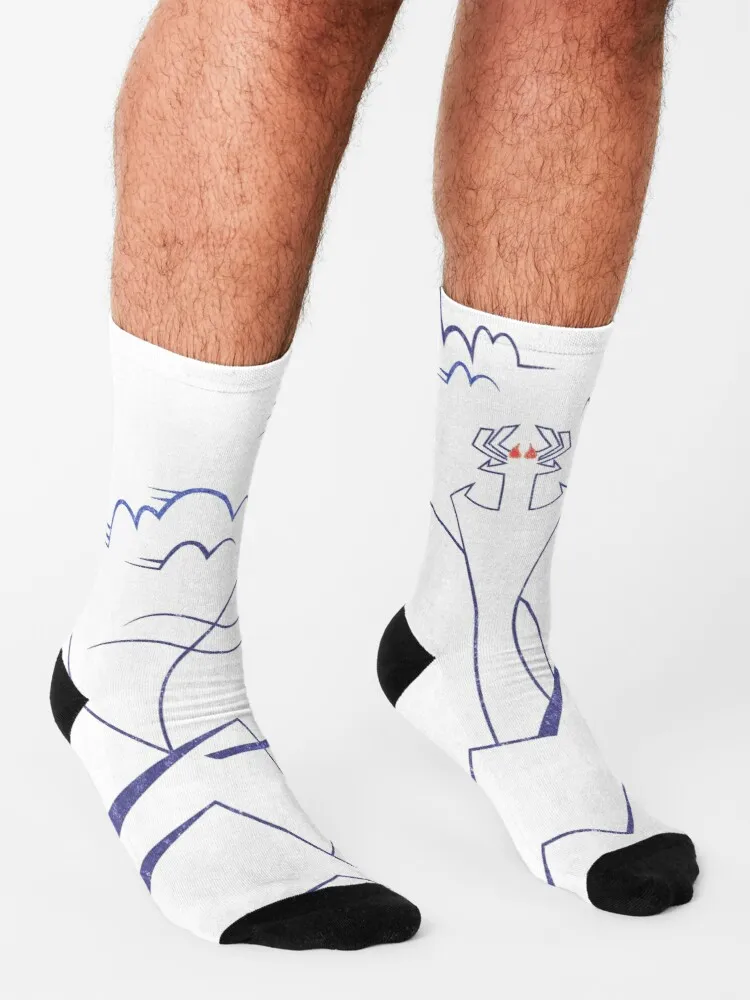 Samurai Jack & Aku Socks Men Cycling Socks