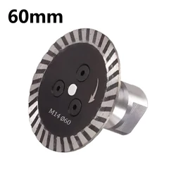 Mini Diamond Engraving Saw Blade - Premium Flange Cutting Disc for Granite, Marble, and Tile (60mm)
