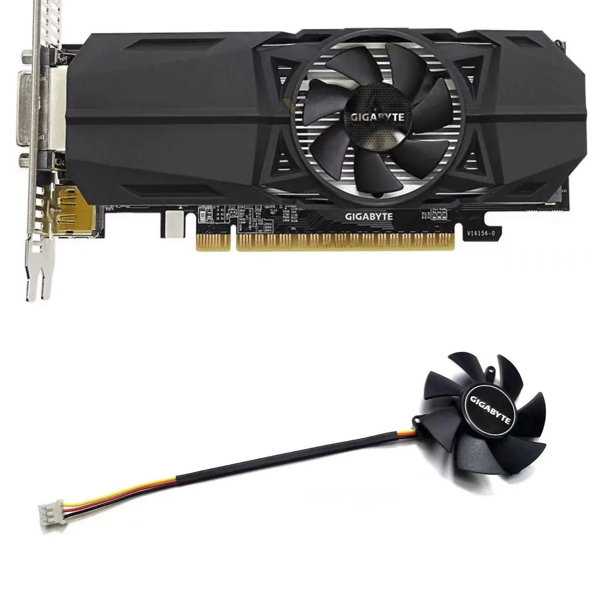 Low Profile Graphics Card FS1250-S2053A Graphics Card Cooling Fan