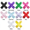 1Pair Children Long Gloves Princess Dance Performance Stage Gloves Satin Sequins Bow Glove Solid Full Finger Mittens Accessories 4