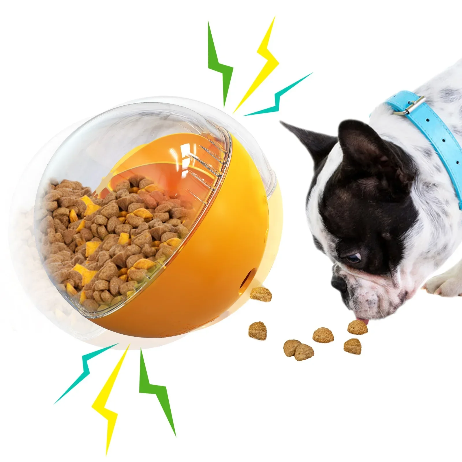 Pet supplies adjustable leak hole sound ball lemon dog toy