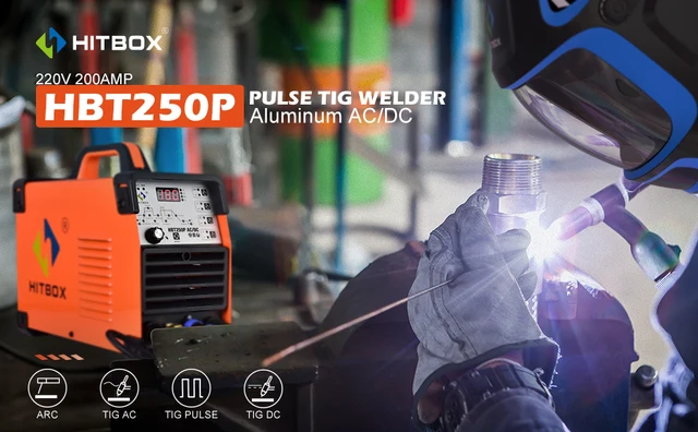 Saldatrice TIG AC/DC 200A HBT250P - 4-in-1 Con Tecnologia Inverter IGBT - Foto 11