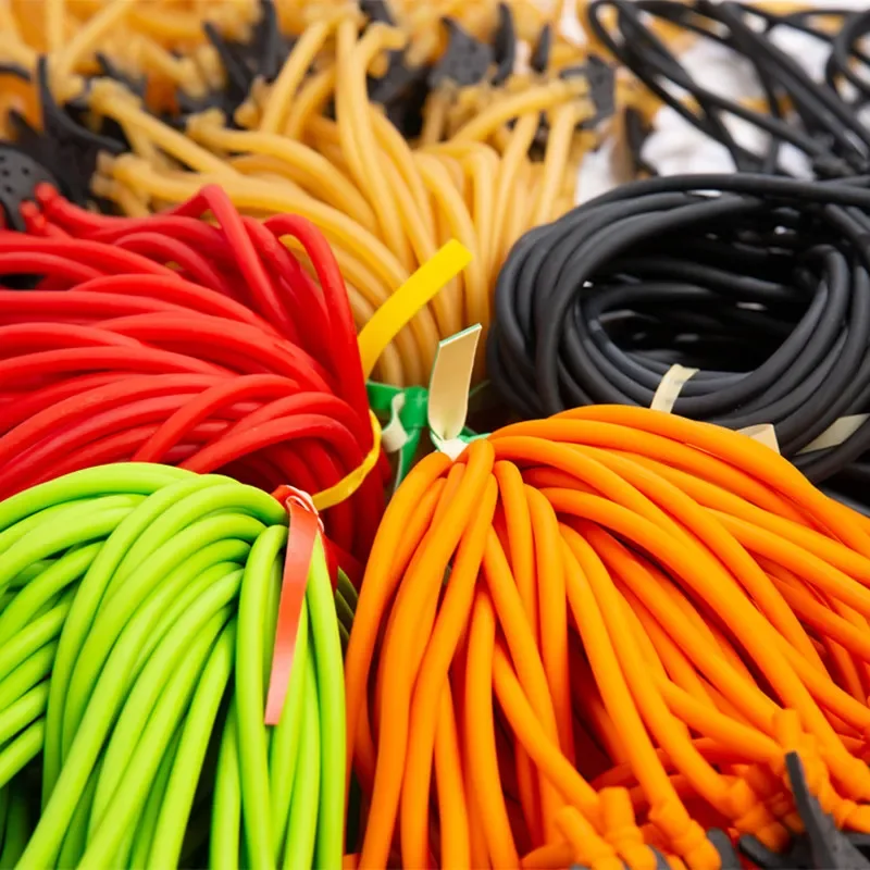 Natural Latex Slingshots latex slingshot tube slingshot rubber band Slingshot Catapult Elastic Part Bungee Equipment Rubber Tube Band For Slingshot Shooting Hunting 3pcs