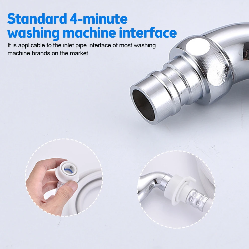 Washing Machine Faucet Double Water Outlet Brass Tap Outdoor Garden Faucet Mop Pool Double Head Bidet Faucets Bathroom