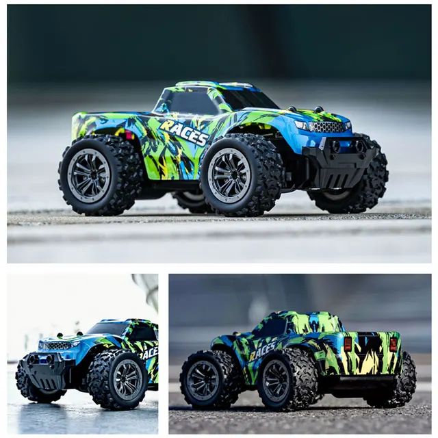 ZWN 1:16 / 1:32 4WD RC Car With LED Lights 2.4G Radio Remote Control Car Drift Off-Road Driftmonster Trucks Toys for Boys 5