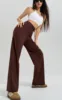 Women's High Waist Stretch Yoga Pants with Pockets Drawstring Quick Dry Loose Running Pants Gym Outdoor Training Wide Leg Pants 3