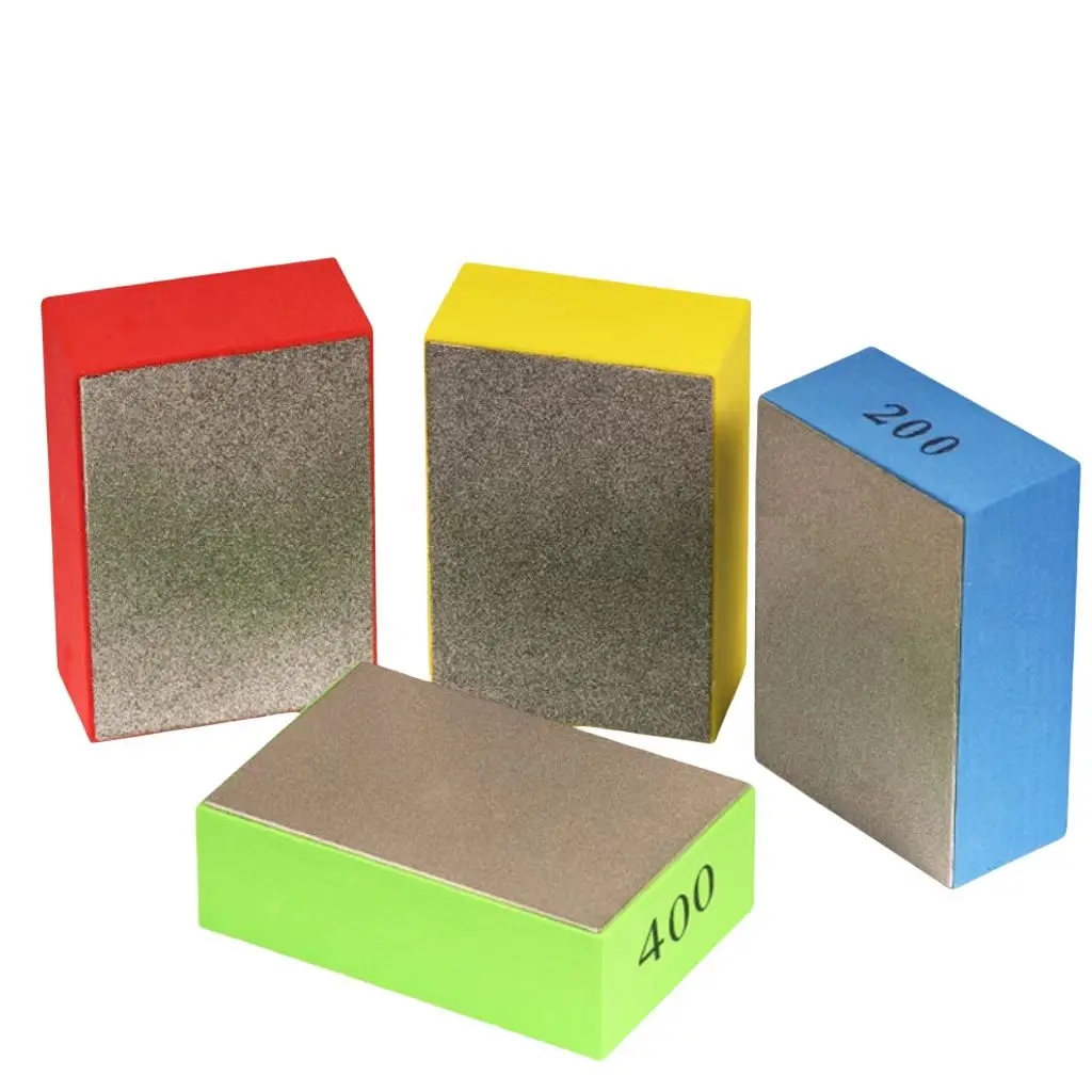 

Diamond Hand Polishing Pads Tile Glass Abrasive Grinding Block Pad Stone Marble Ceramic Abrasive Sanding Disc Polisher Tools