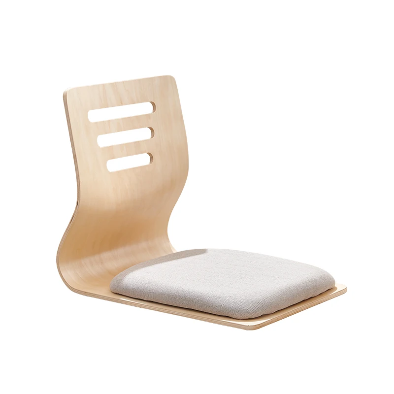 Tatami Chair Traditional Japanese and Korean Zaisu Seating Legless Tatami Floor Chair Asian Living Room Furniture Authentic Ambiance