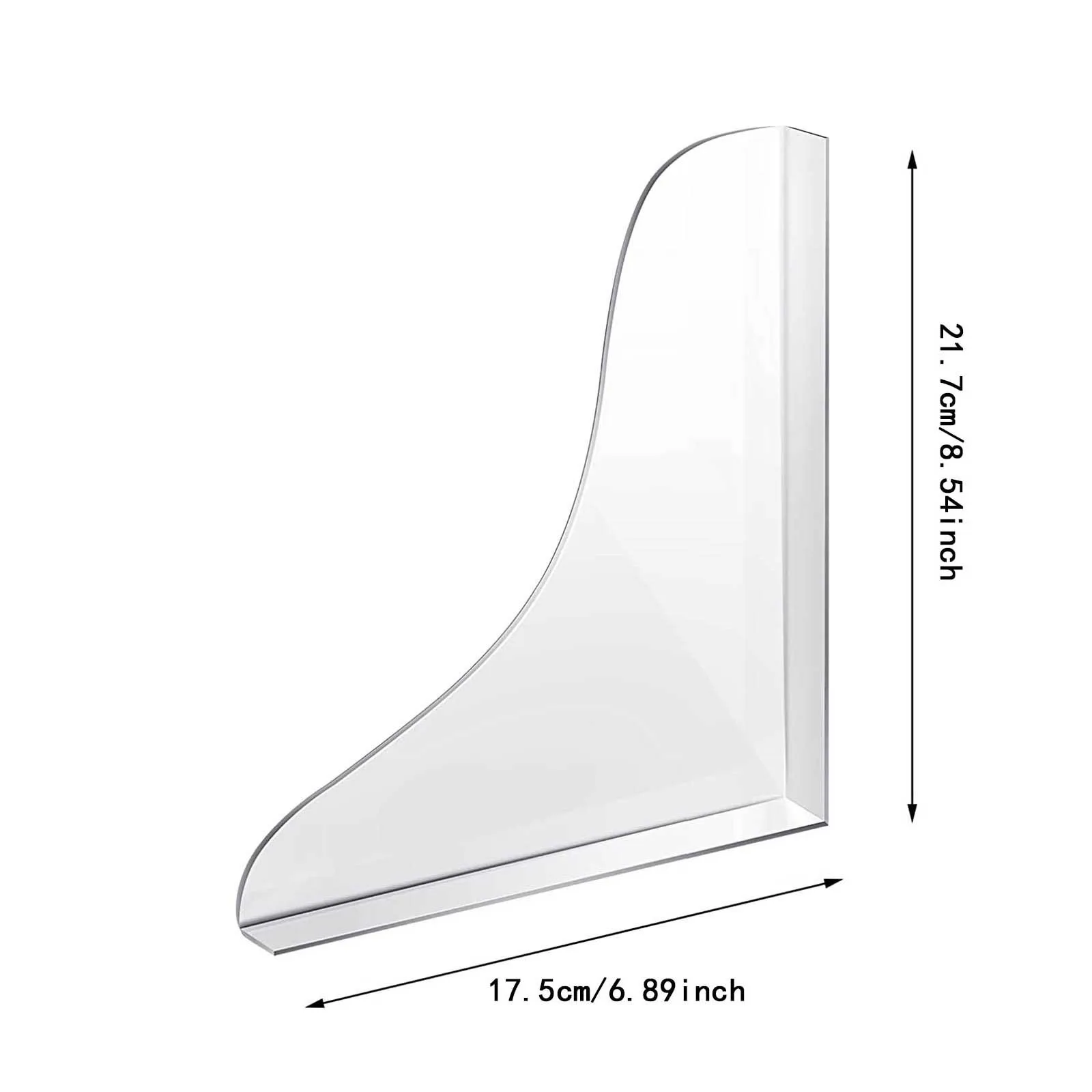 1 Pieces Bathtub Shower Splash Guard Bathroom Bath Tub Splash Guards for Shower Curtain Cleaning Vacuum Water Carpet