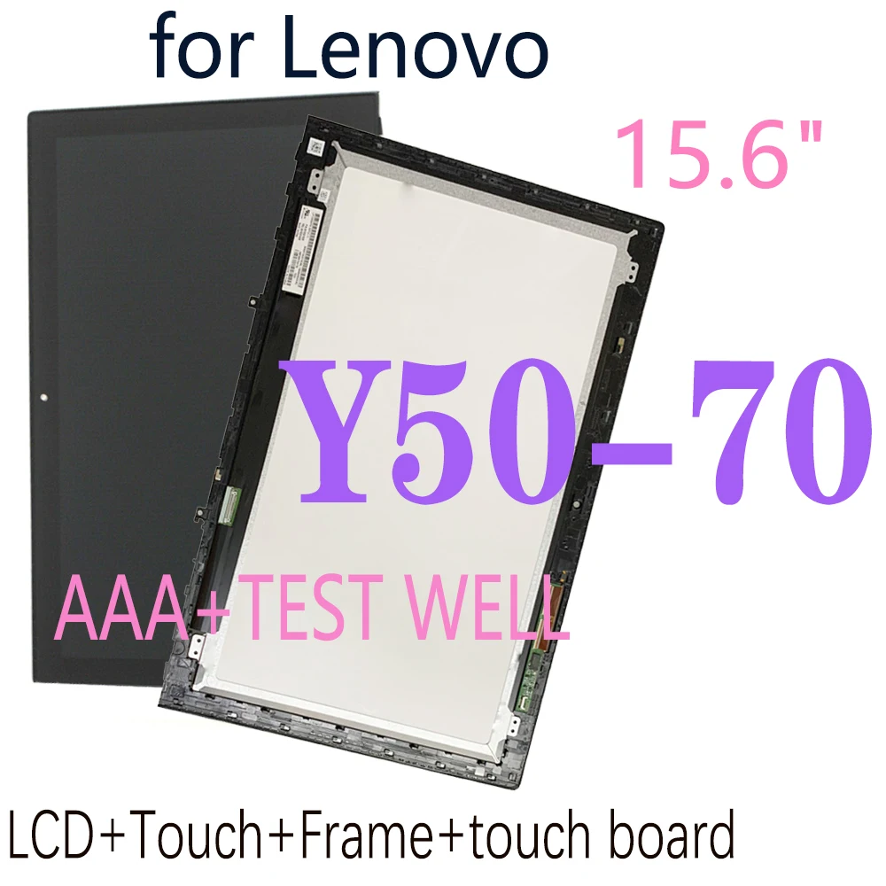 For Lenovo Y50 70 Y50-70 Replacement LCD Display 30pin 15.6" Inch Slim LED LCD 1920*1080 FHD Screen (non Touch - Foto 3