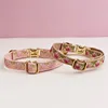 Adjustable Comfortable Cat Collar with Bell Personalized Pet Collar for Cats And Small Dogs metal hardware set cat collar 5