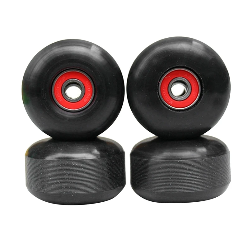 

4Pcs PU Skateboard Wheels 52Mmx32mm 95A High-Density 8Pcs Bearings Skate Wheel For Skateboard