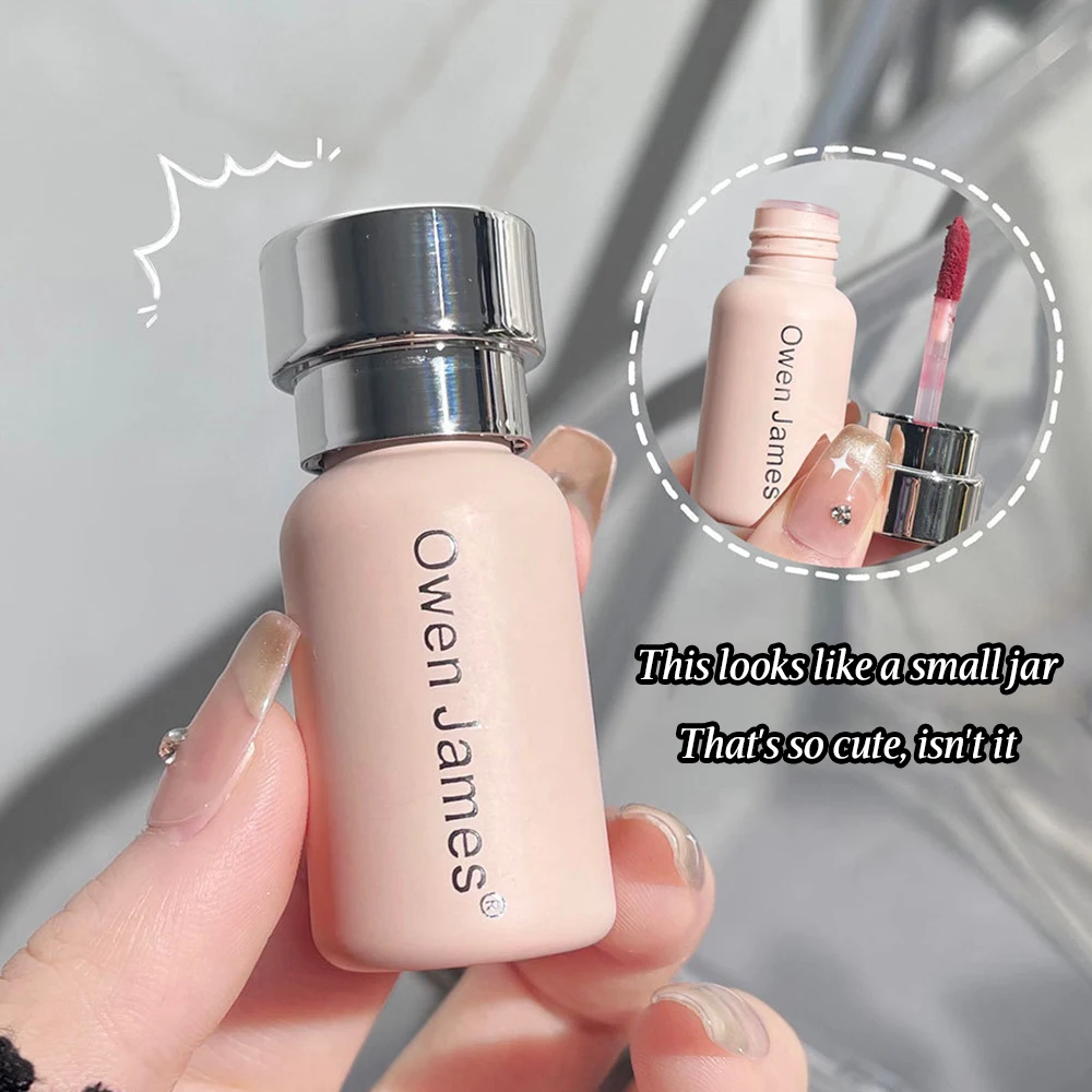 Small Powder Cream Lip Mud Matte Velvet Long-Lasting Lipstick That Does Not Fade Easily 2