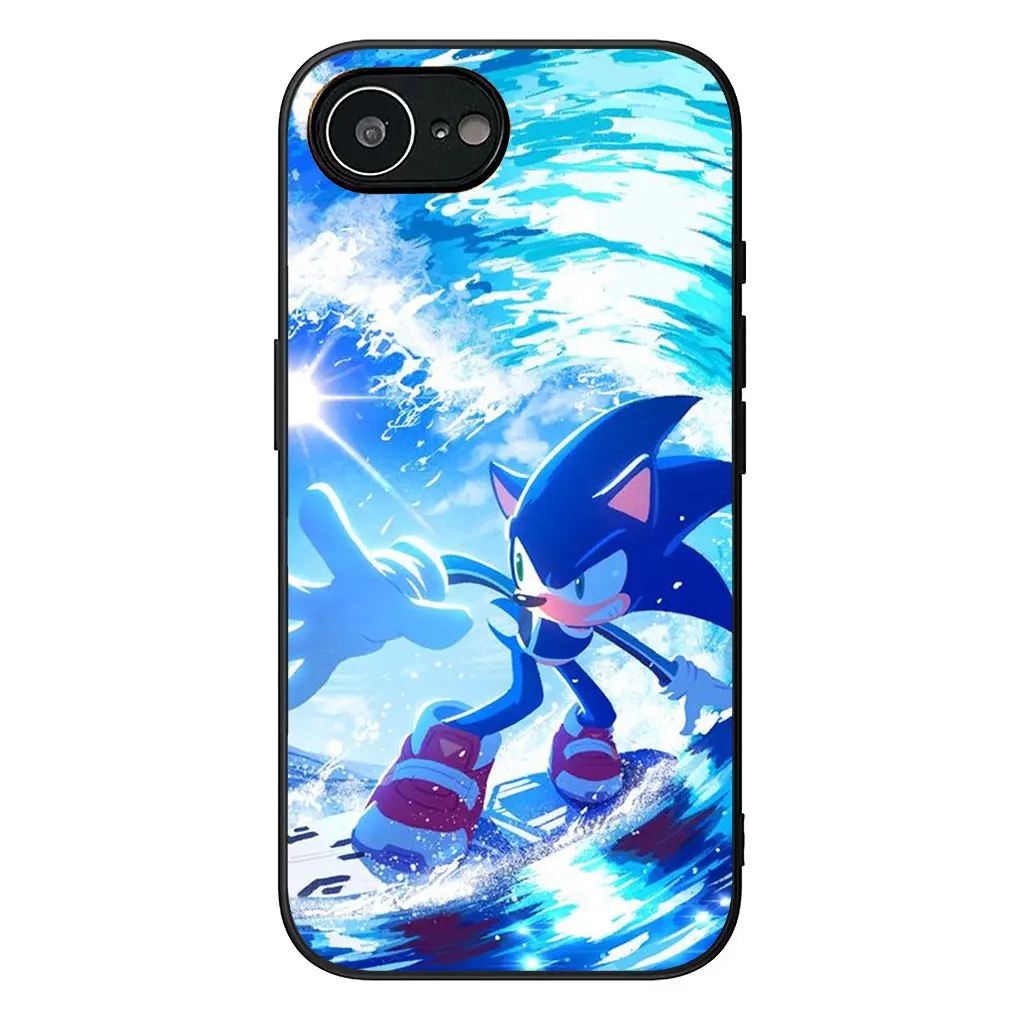 Sonic Hedgehog Flexible Phone Cover - Vibrant Design & Durable Protection