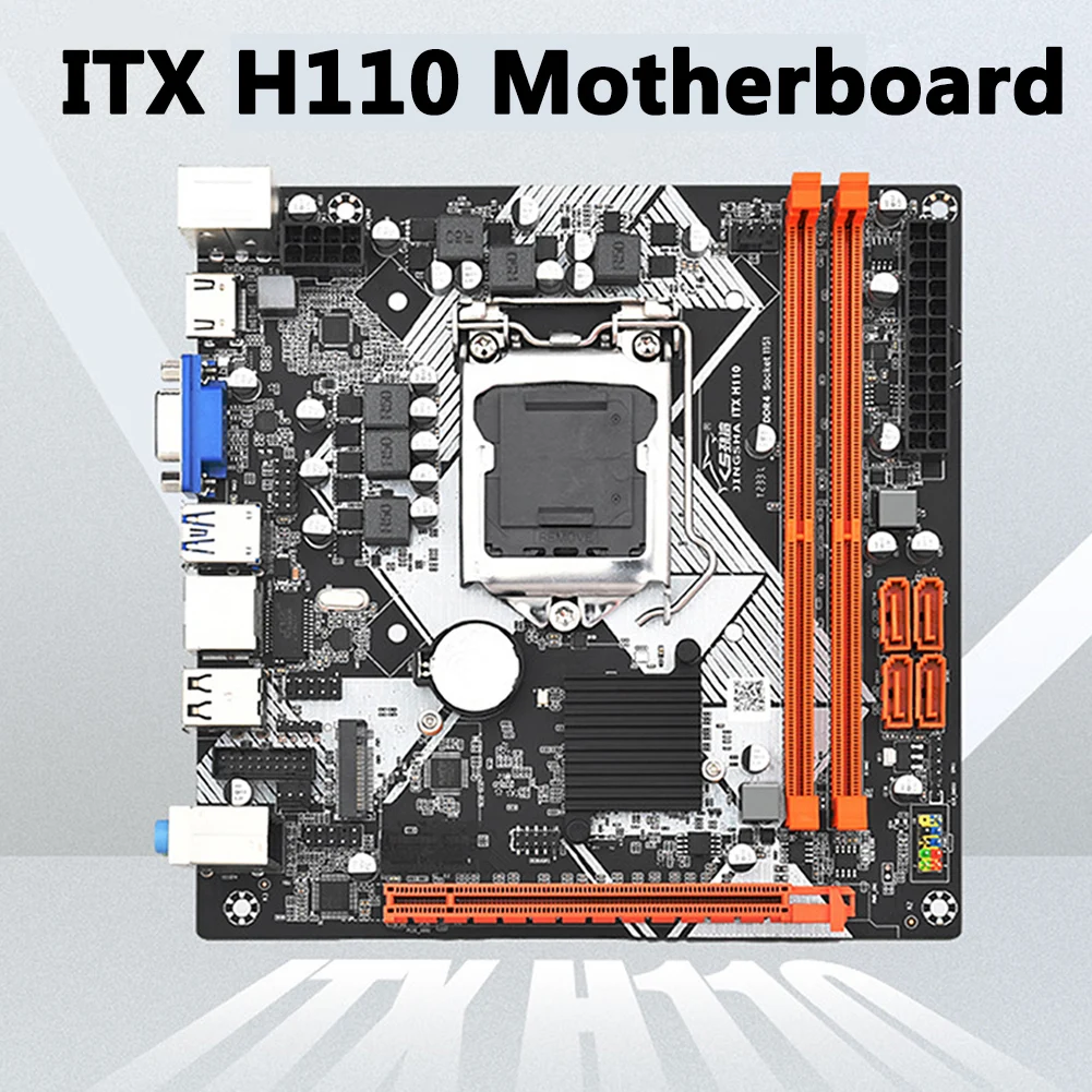 H110 I3 8100 Chipset Compatibility Intel Processor Motherboard Set