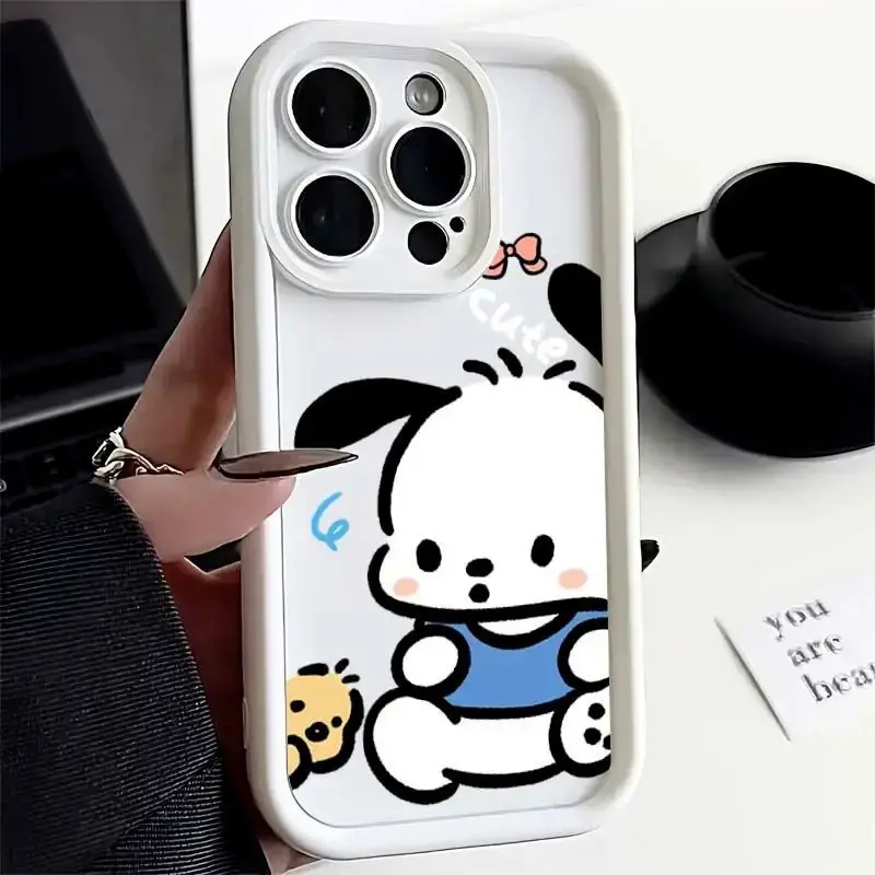 

Kawaii Pochaccos Is Suitable for Apple 15 Phone Case, IPhone14 New Cute IPhone13, 12 Full-pack Protective Case for Couples Gifts