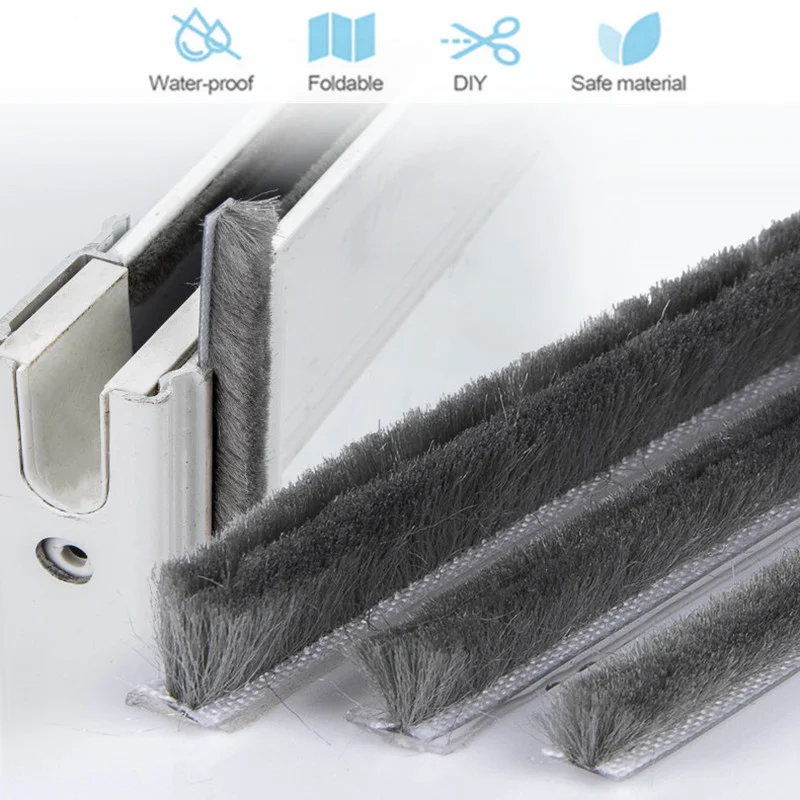 10M Door Window Card Slot Sealing Strip Soundproof Seal Weather Stripping Burlete Puerta Mousse Acoustique Windows Gap Filler door seal strip,sealing strip tape,window seal strip,sealing tape,sealing strip,rubber seal strip,rubber door weatherstripping,door weatherstripping