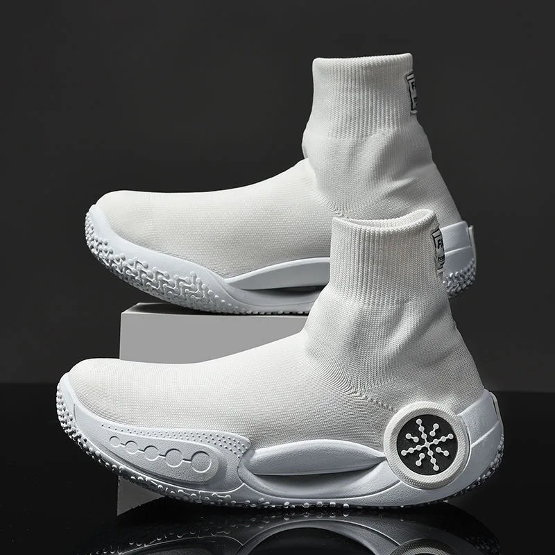 Hoge Top Sokken Loopschoenen Vrouwen Sneakers Mannen Sportschoenen Ademend Casual Sok Sneaker Basketbal Vulcaniseer Enkellaarsjes