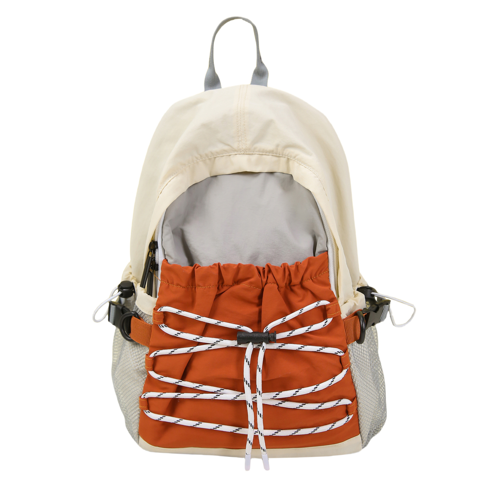 2025 New Korean - Style Cute and Simple Large - Capacity Schoolbag: Casual, Lightweight Double - Shoulder Backpack, Color - Bloc