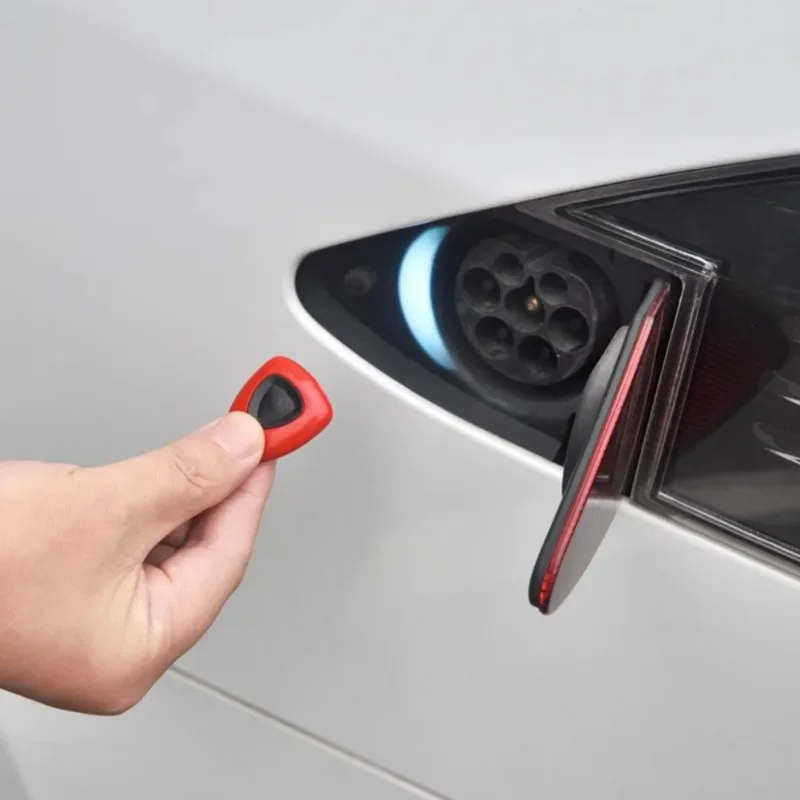 For Tesla Model 3 Y S X Charging Door Open Close RC Pile Button Charging Port Cover Remote Control Chip Direct Use Accessories