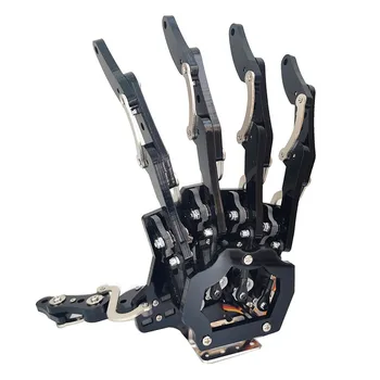 5 Dof Robot Mano con Cinque Dita Servo Controllo Sinistra Destra Palmo Bionico Pinza Assemblata per Arduino/ESP32 Robot Programmabile