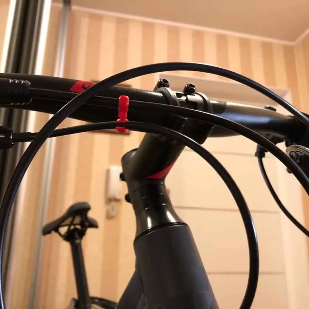 10pcs/set Bike Cross Line Clips Mountain Road Bicycle Brake Gear Cable S Style Clips Cycling Replacement Parts