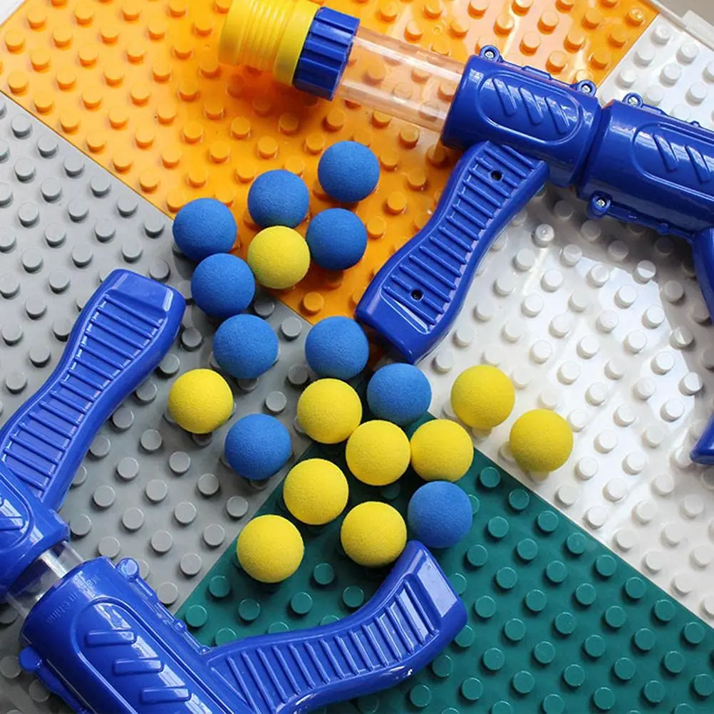 100 Pieces Game Refill Balls 1.1 inch / 2.8 cm EVA Soft Foam Balls Foam Ball Bullets for Gun Toy cat toy