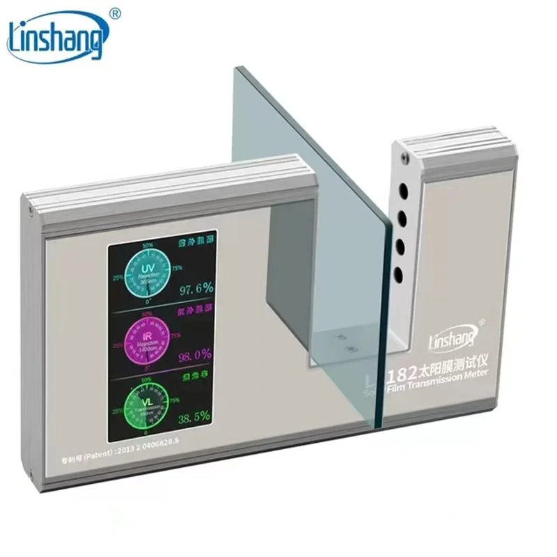LS182 SHGC TSER Automatic Solar Film Transmission Meter Window Film Tint Tester Electric IR Light Transmittance Meter