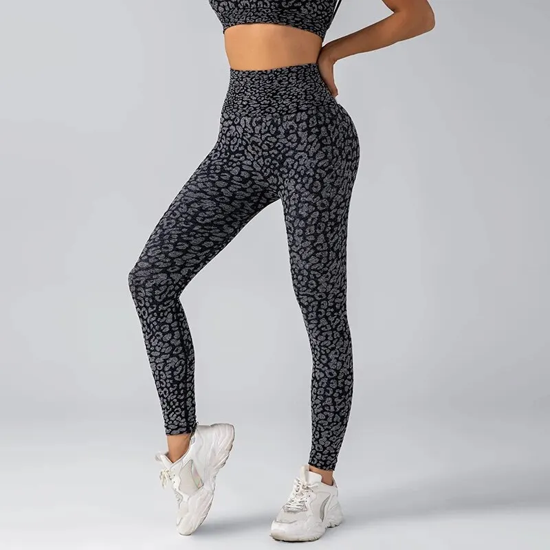 Yoga Pants Sports Pants Sports Leggings Women Seamless Hip Lifting High Waist High Elasticity