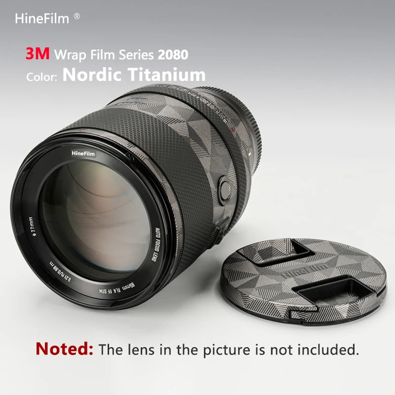 Meike 85mm F1.4 E 마운트 렌즈 데칼 스킨 용 Hinefilm 스킨 MEKE 85 F1.4 렌즈 보호 필름 85 1.4 스티커 85F1.4 스킨