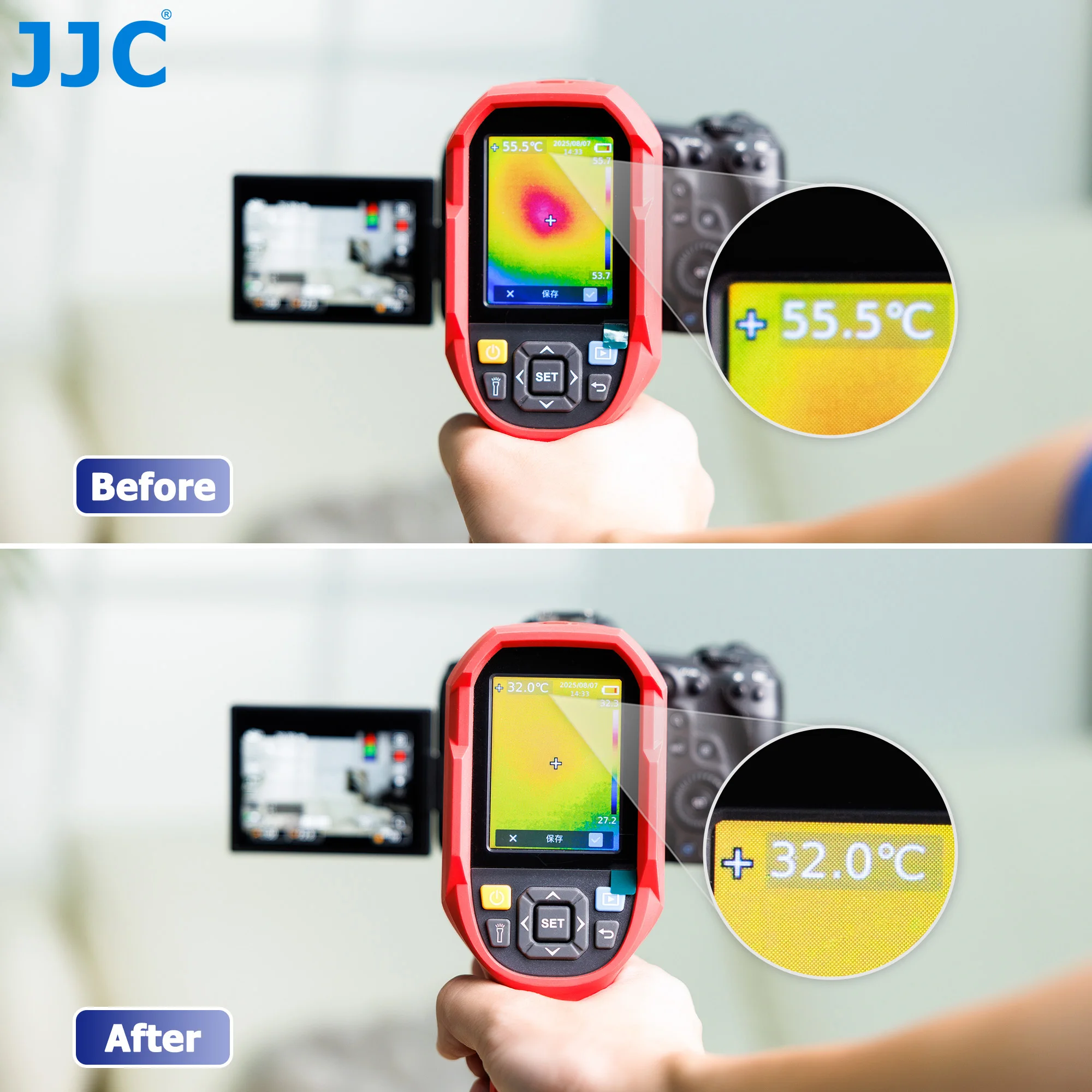 JJC Camera Semiconductor Cooling System for Fujifilm X-H2S Canon Powershot V10 Nikon Z30 Sony ZV-E10 II ZV-E1 Camera Cooling Fan