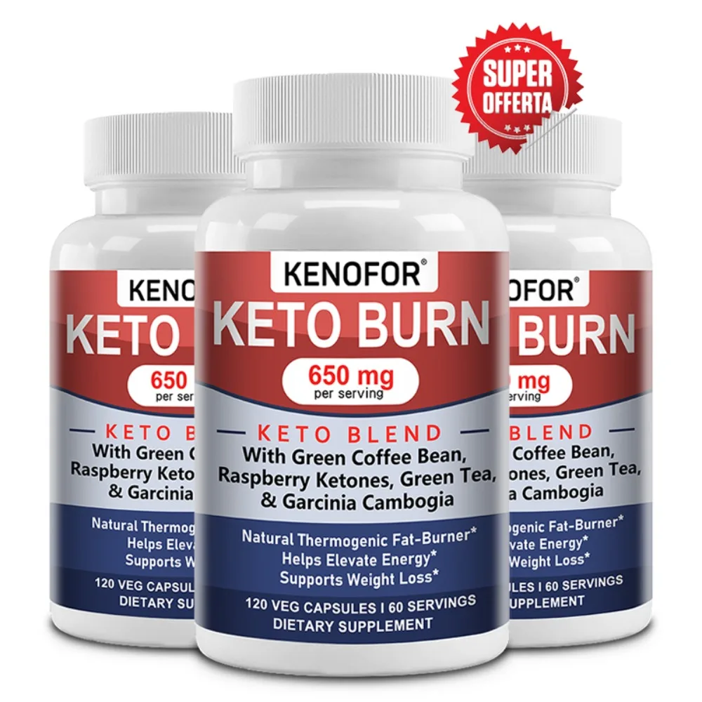 Fat Burning & Weight Management-Antioxidants, Metabolism, Vegetarian & Energy-with Raspberry Ketones, Green Tea