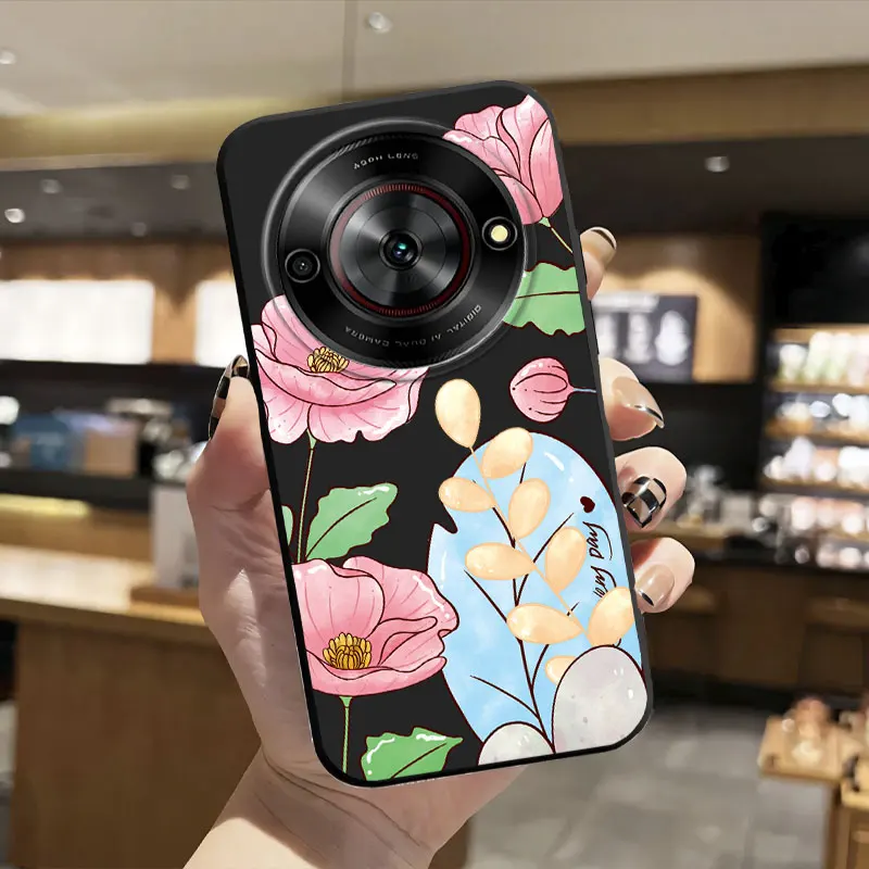 Fashion Cartoon Soft Silicone Bumper Shockproof Phone Case
