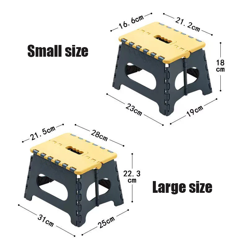 Portable Folding Stool, Multifunctional Stools, Thickened, High Load Bearing, Durable, Camping, Party, Fishing, Lndoor 6