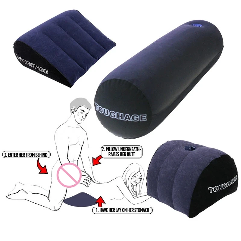 Soft Inflatable Sex Cushion For Enhanced Erotic Positions Wedge Pillow Adult Furniture Sex Toys