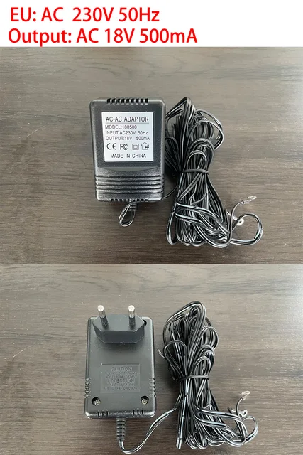 Trasformatore Per Campanello Video 24V/500mA - Cavo 10M, Compatibile Con Ring, Alimentazione Costante - Foto 3