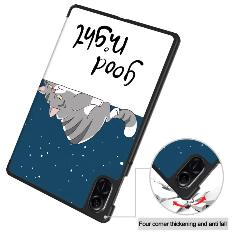 Universal Tablet Folding Stand with Magnetic Cover - Sleek Protective Case